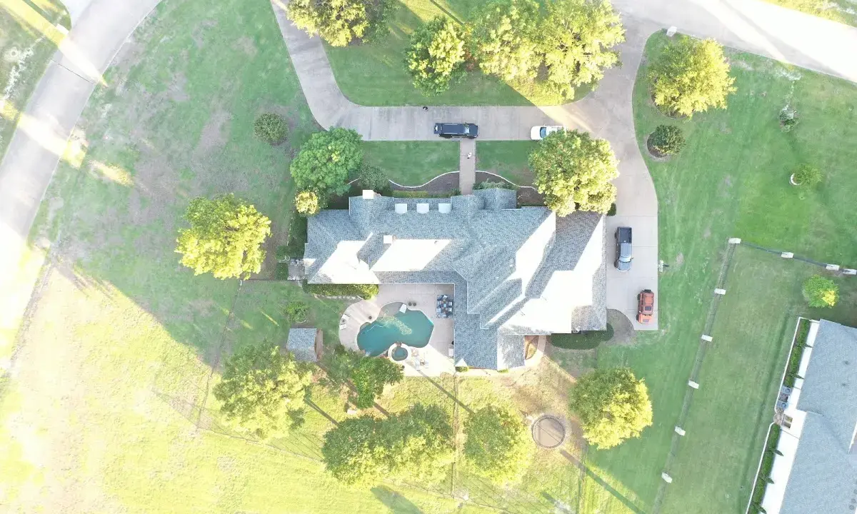 New shingle roof installation on a home in Cohasset